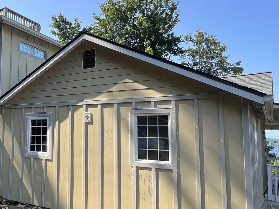 Board and batten siding near Silverdale, WA
